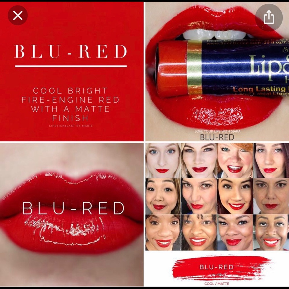 Blu Red Lipsense